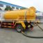 New arrival afac Furuika 4m3 vacuum sewage suction truck