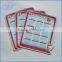calendar promotion fridge magnet with marker pen
