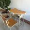 wholesale red school student desk,children study table and chair