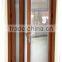 hot sale the most popular aluminum casement profile glass double entry door