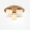Wooden Ceiling Lamp Fixture Vintage Bar Counter American Brief Child Modern Lamp Wood Ceiling Light