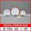 20PCS ROUND SHAPE PORCELAIN DINNERWARE SET WESTERN STYLE CUT DESIGN DINNERWARE SET SDR318