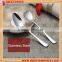 Stainless steel heart shaped coffee spoon