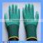 White PU Coated PE Knitted Anti Cut Safety Gloves for Assembly Line