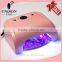 36w finger gel uv curing lamp nail uv lamp, led nail lamp uv nail lamp