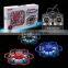 RC hobby radio control style 2.4GHz plastic medium hexacopter red blue black hexa drones