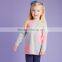 DK0025 dave bella 2015 autumn girls boutique sweater children's clothes girls jacquard sweater children's fashionable sweater