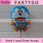 New 14.5 inch hello kitty balloon with stick and cup for girl birthday small round foil air balloons                        
                                                Quality Choice