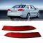 2012-2015 Good Quality Car Led Rear Bumper Reflector Lights 12V 6W Tail Light for VW Sagitar