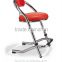 Z668 New Indoor Set 2 Metal Rosy Seat Pub Barstool Chair