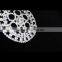 2015 wholesale Round rhinestone applique for garment decoration