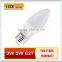 2013 New 3W 4W 5W E14 E27 LED Candle Light with CE&ROHS