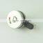Stainless steel toilet cubicle partition fitting, door lock indicator