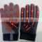 Fluorescent Green Impact Resistant Safety Work Anti Slip Mechanic gloves