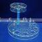 clear tabletop acrylic lipstick organizer/holder for display
