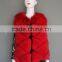2016 new designer fashion real fox vest small square pattern waistcoat fashion girls winter coat for 2016