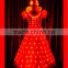 Programmed LED adult princess costume for party dress or stage performance