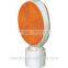 Traffic way road safety reflective round delineator