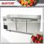 WISE 367L 180cm Worktop Freezer For Restaurant Use