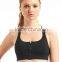 OEM Custom Women's Seamless Racerback Sports Bras with Removable Cups High Impact Yoga Bra