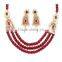 Necklace sets 3 Line Beads Set jewelry set