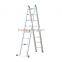 5m full aluminum telescoping ladder