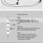 iTreasure 2016 Wireless Sports Neckband v4.0 + EDR Sport Bluetooth Earphones with Microphone built-in