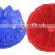 Hot Sale !! New Design Factory Price Silicone Leaf Cake / Moon Cake / Jelly Cake Molds