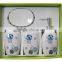 Eco-Friendly Ceramic Bathroom Accessories Set