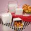 Chinese take-out boxes with wire handles popular style packaging box /paper packaging box