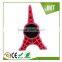 New design iron tower shape silicone alarm table clock