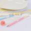 Best prize students gifts DIY creative stationery personalized Novelty overlength fresh color office ball point pen long gel pen