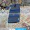 Unique design double usb ports foldable solar charger panel solar mobile phone charging kiosk