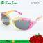 Good sale high quality PC injection girl fashion beautiful kids sunglasses with pattern