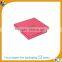 Custom red beauty paper box silk scarf packaging