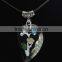 Beautiful shell neklace leaf shape necklace