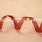 Woven 100% Jute Ribbon,Red Jute Fiber Woven Craft Ribbon 1/2" x 200 Yards