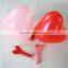 China latex material and promotional toy use heart balloon