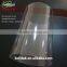 Transparent colorful big size perspex pipe