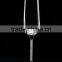 2015 new design lead free clear crystal 270ml wedding champagne glass/wine glass/wine galsses