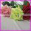 real touch artificial plastic single stem rose