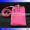 Shenzhen Factory PU Leather Card Bag Card Holder for with Rope