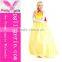 Adult Ladies Long Dress Frozen Princess Elsa Costume in halloween