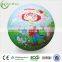 Zhensheng custom print nature rubber ball