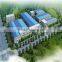 Steel Galvanized Prefabricated Warehouse with Sandwiched Panel Wall