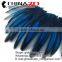 China ZP Crafts Factory wholesale Bulk dyed Blue Laced Hen Cape Guinea Feathers