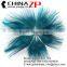 CHINAZP Wholeasale Top Selling Special Colors Dyed Turquoise Trimmed Short Peacock Feathers for Girls
