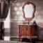 Antique bathroom vanity foshan furniture with marble top and mirror WTS309