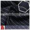 100% polyester interlock pique piece dyed stripe fabric