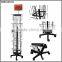 SSW-CM-101 Rotatable Metal Gift Card Display Stand with Casters